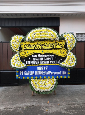 Papan Bunga Duka di Air Rami