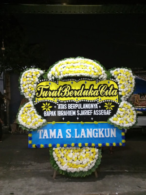 Papan Bunga Duka di Air Rami